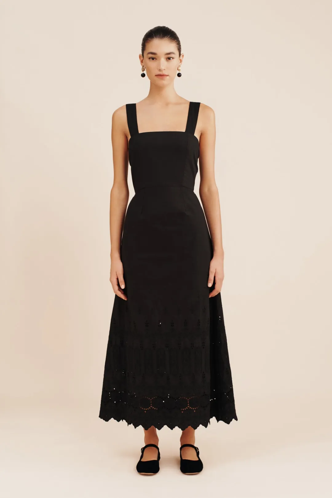Cheap AMELIA SQUARE NECK DRESS - Occasional Dresses|Dresses