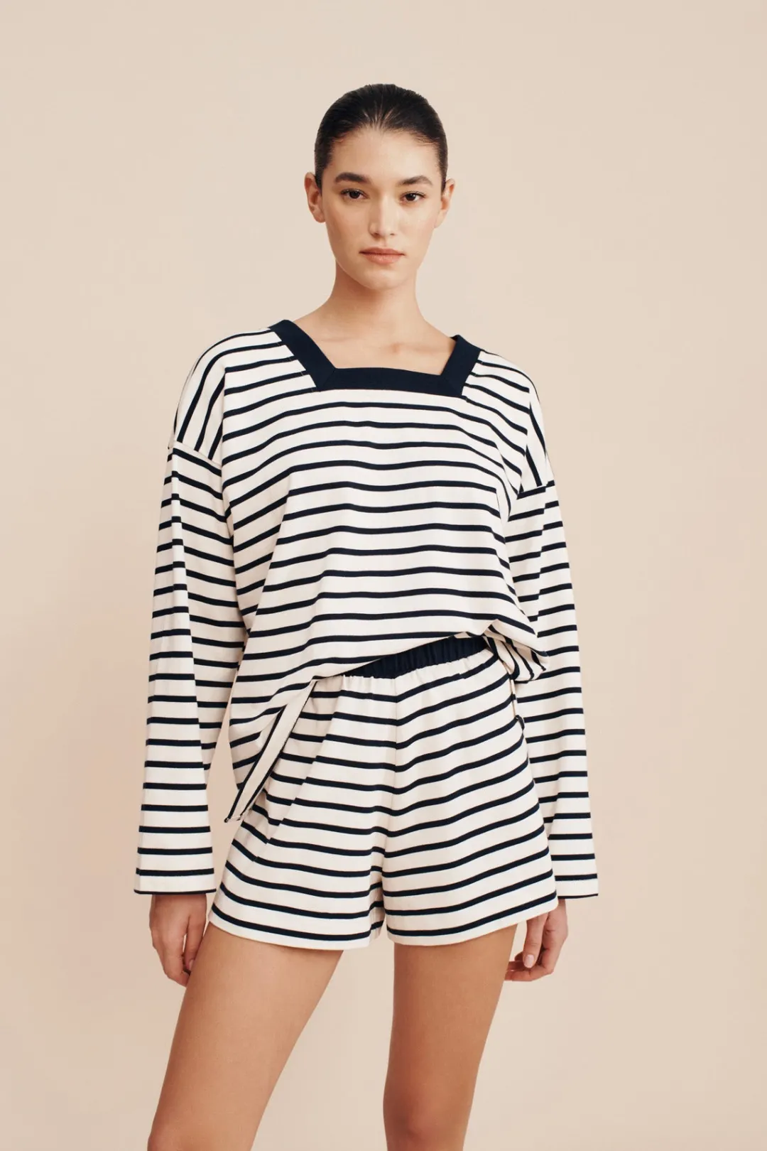 Cheap ARCHIE SHORT - NAVY STRIPE Coordinating Sets|Shorts