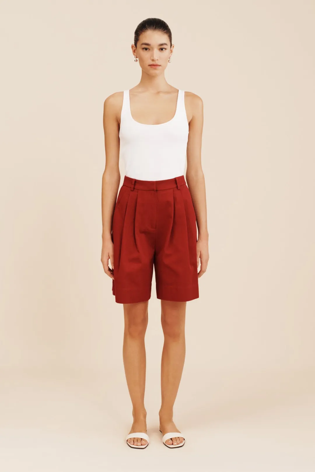 Fashion AXEL SCOOP TANK - Tops