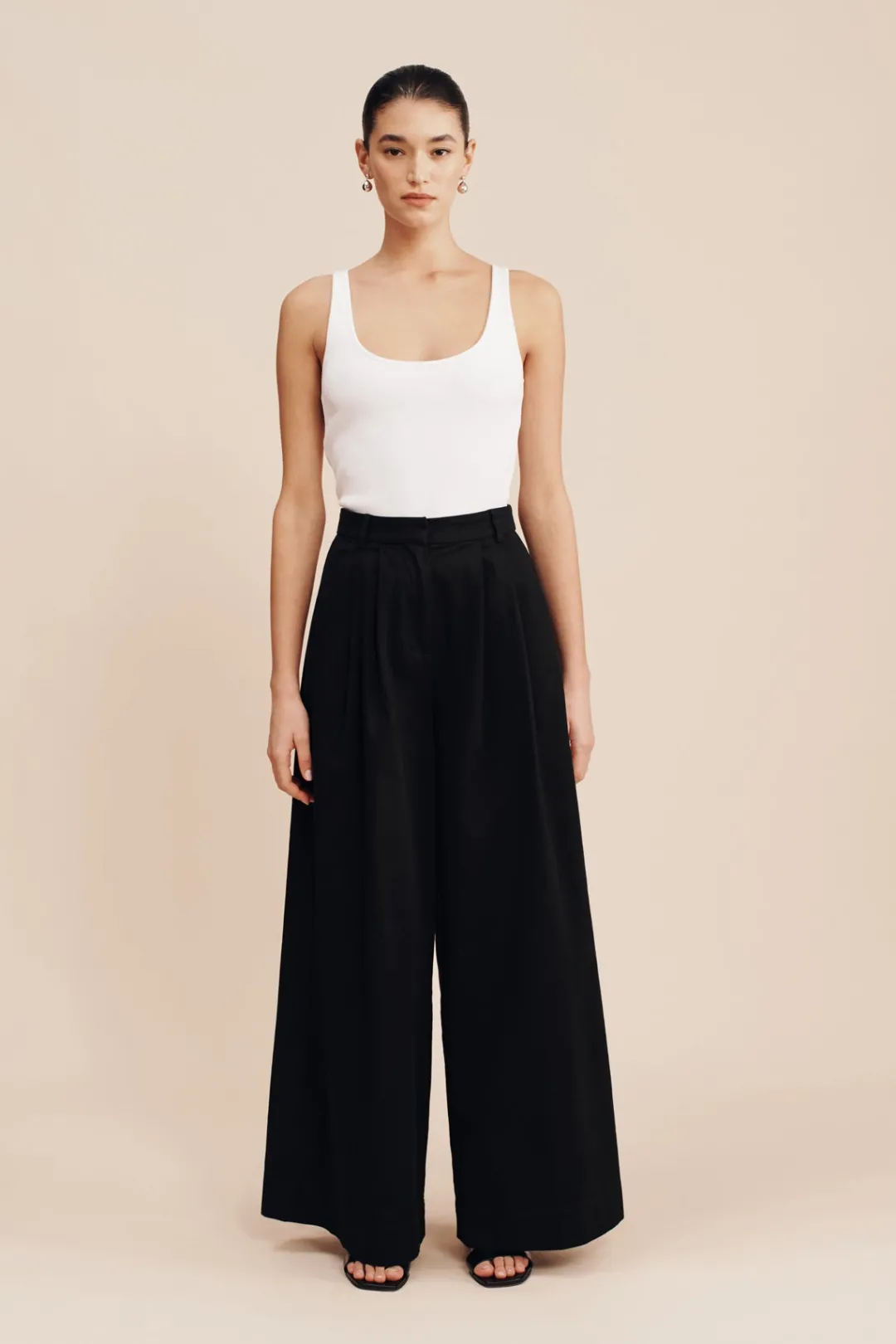 Fashion AXEL SCOOP TANK - Tops