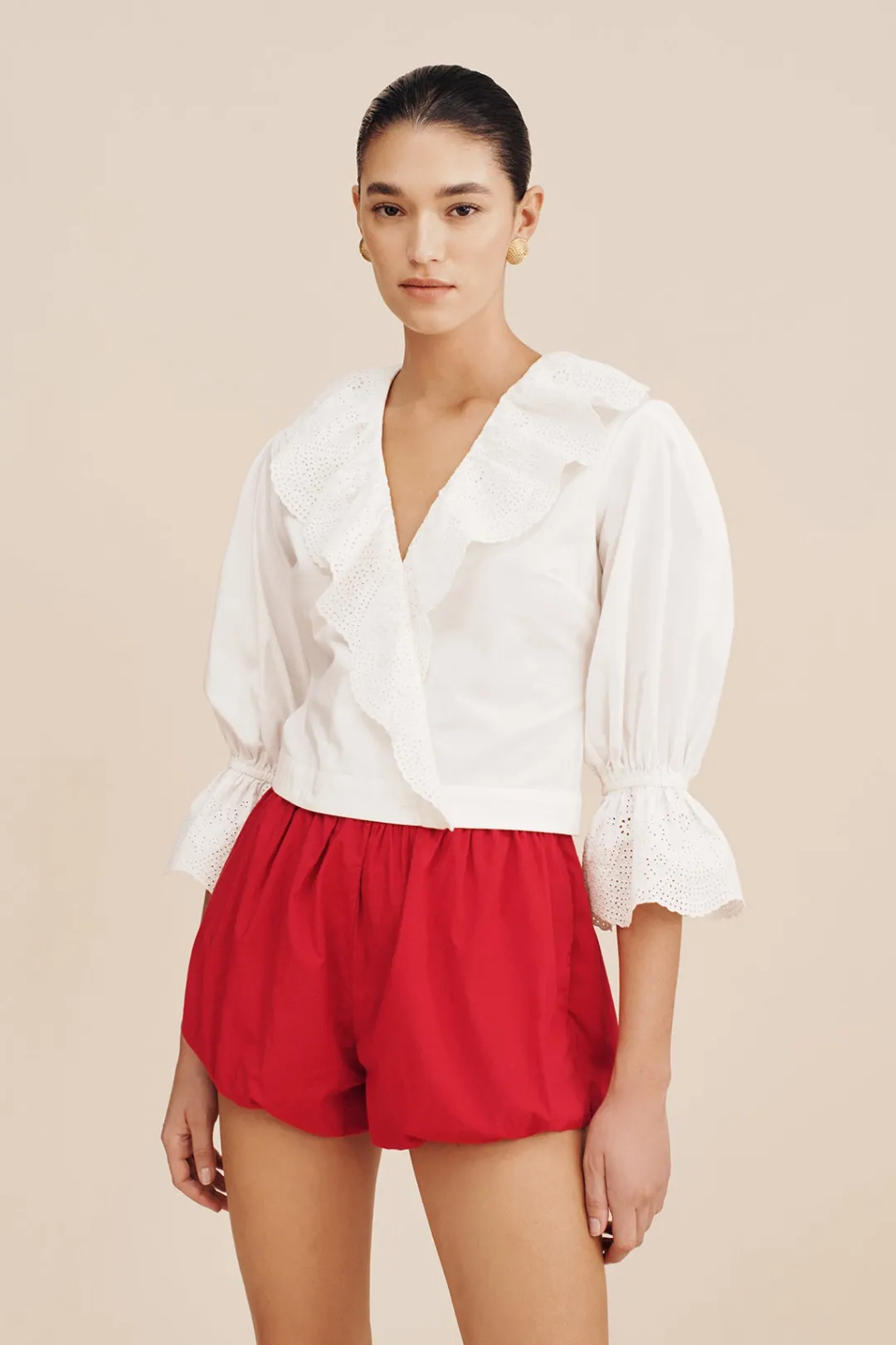 Online BERYL BLOUSE - VINTAGE WHITE Tops