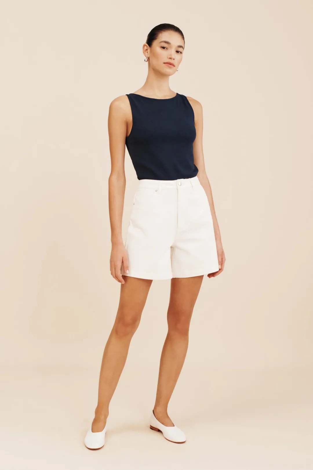 Shop BRODY SHORT - VINTAGE WHITE Shorts