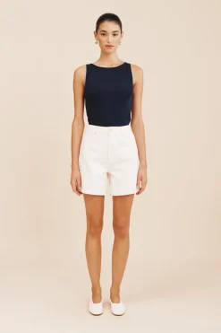 Shop BRODY SHORT - VINTAGE WHITE Shorts