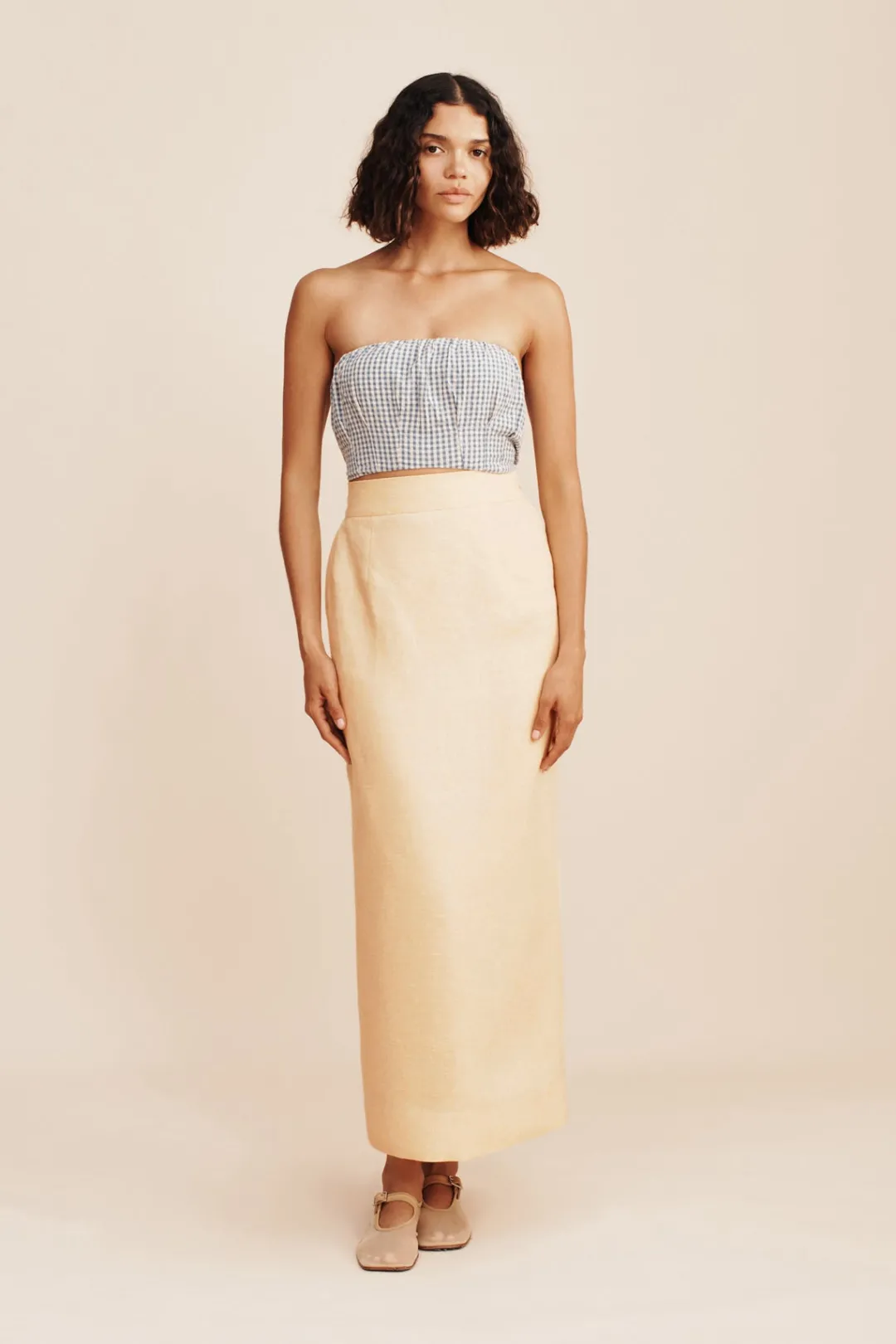 Hot EMMA PENCIL SKIRT - DUSTY CITRON Skirts