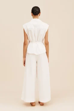 Sale JUNO SHIRT - VINTAGE WHITE Tops