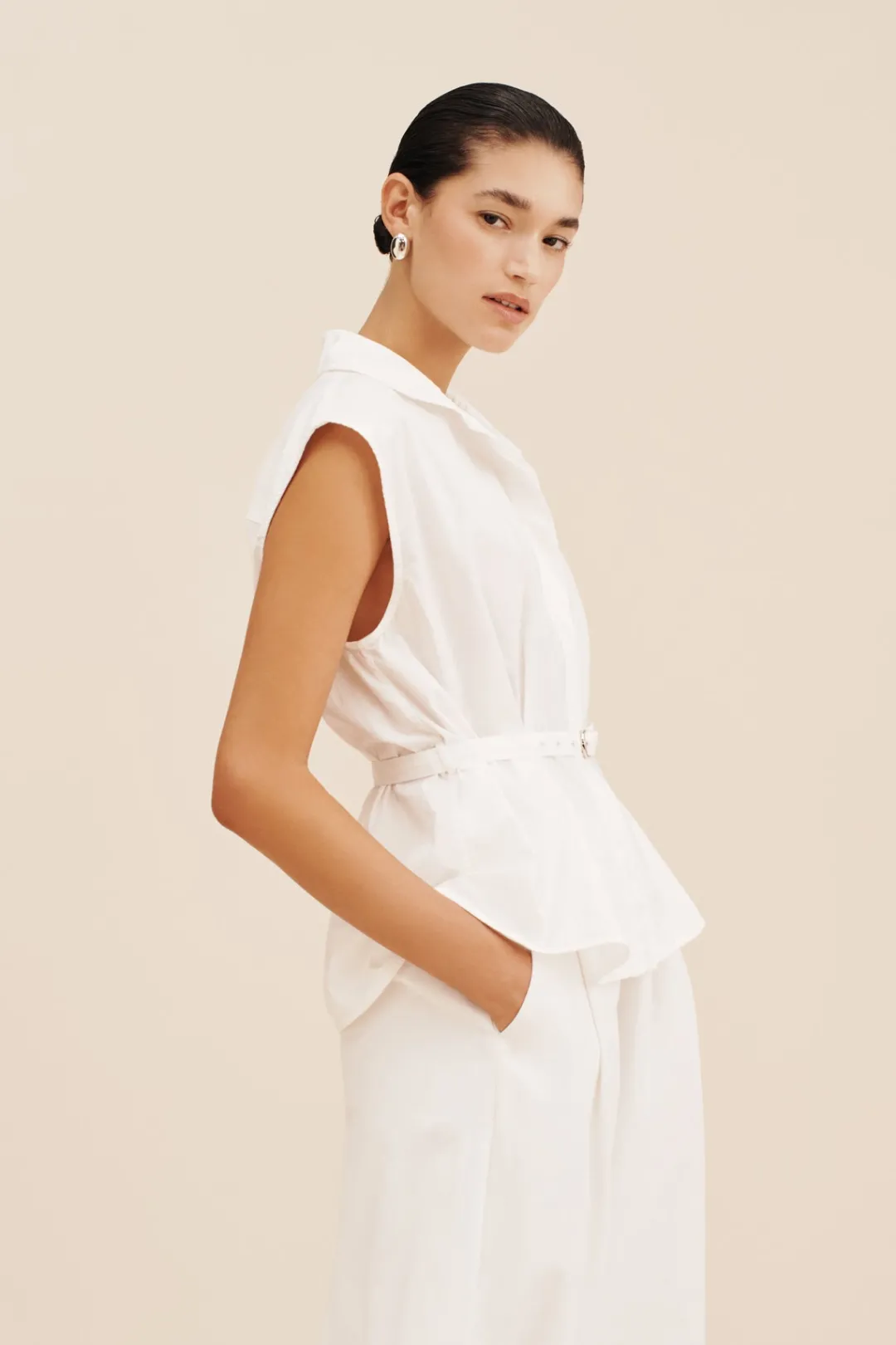 Sale JUNO SHIRT - VINTAGE WHITE Tops