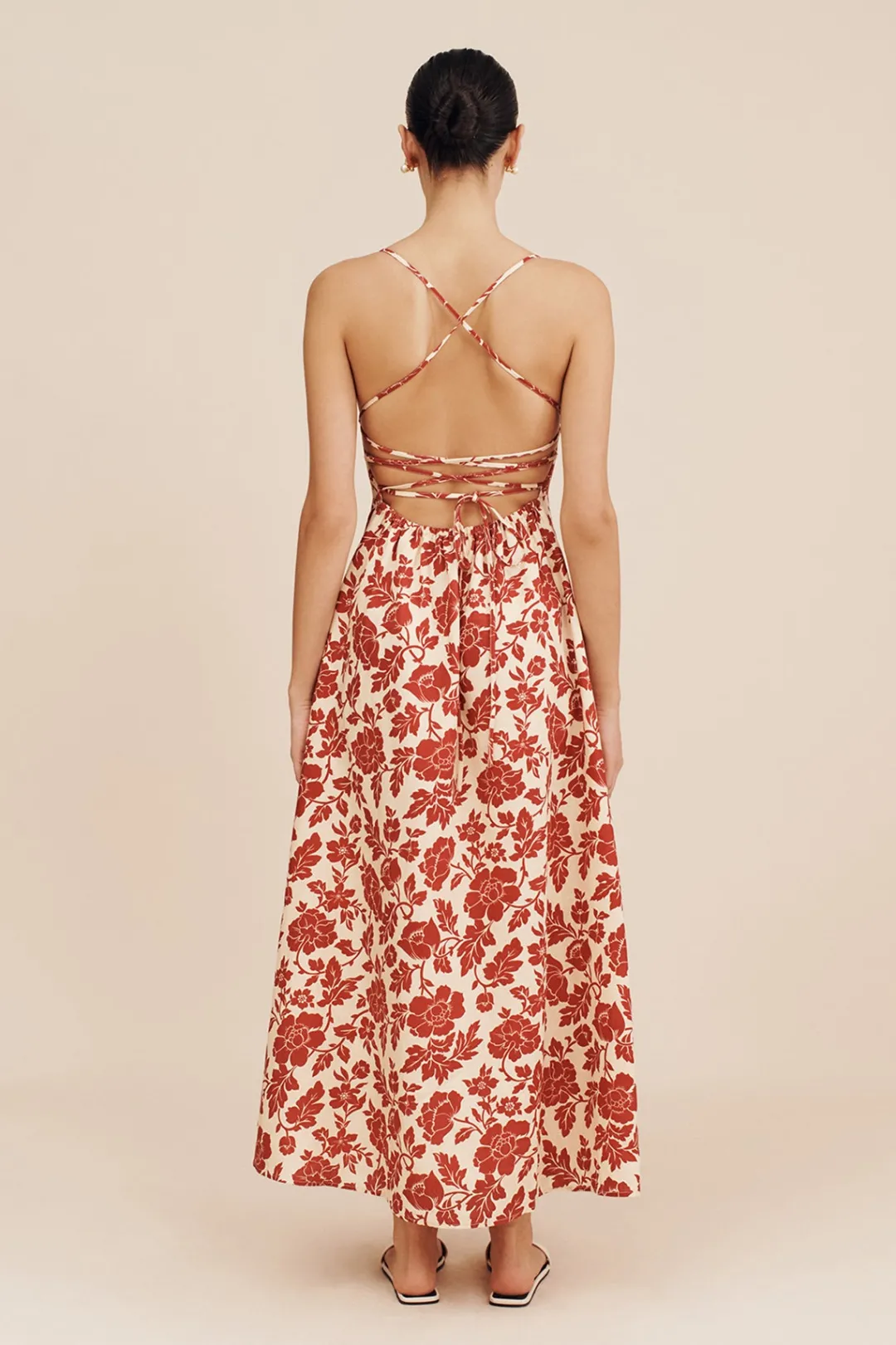 Online LORI DRESS - SCARLET BLOOM Occasional Dresses|Maxi Dresses
