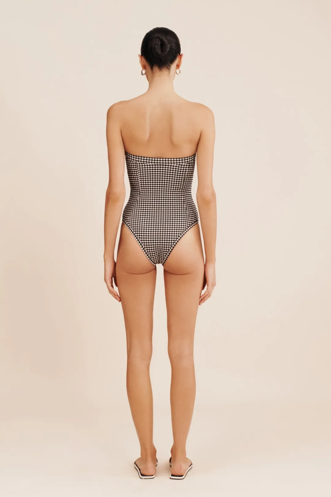 Cheap NORA ONE-PIECE - GINGHAM Swimwear