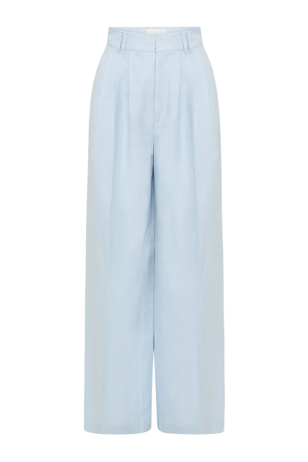 Shop PARKER TROUSER - SILVER BLUE Trousers