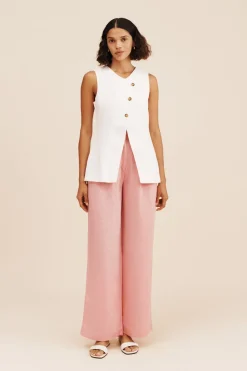 Online PRESLEY TROUSER - PINK SALT Trousers