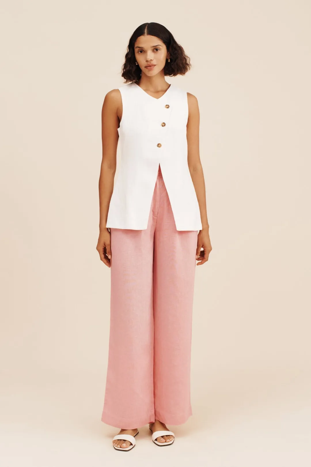 Online PRESLEY TROUSER - PINK SALT Trousers