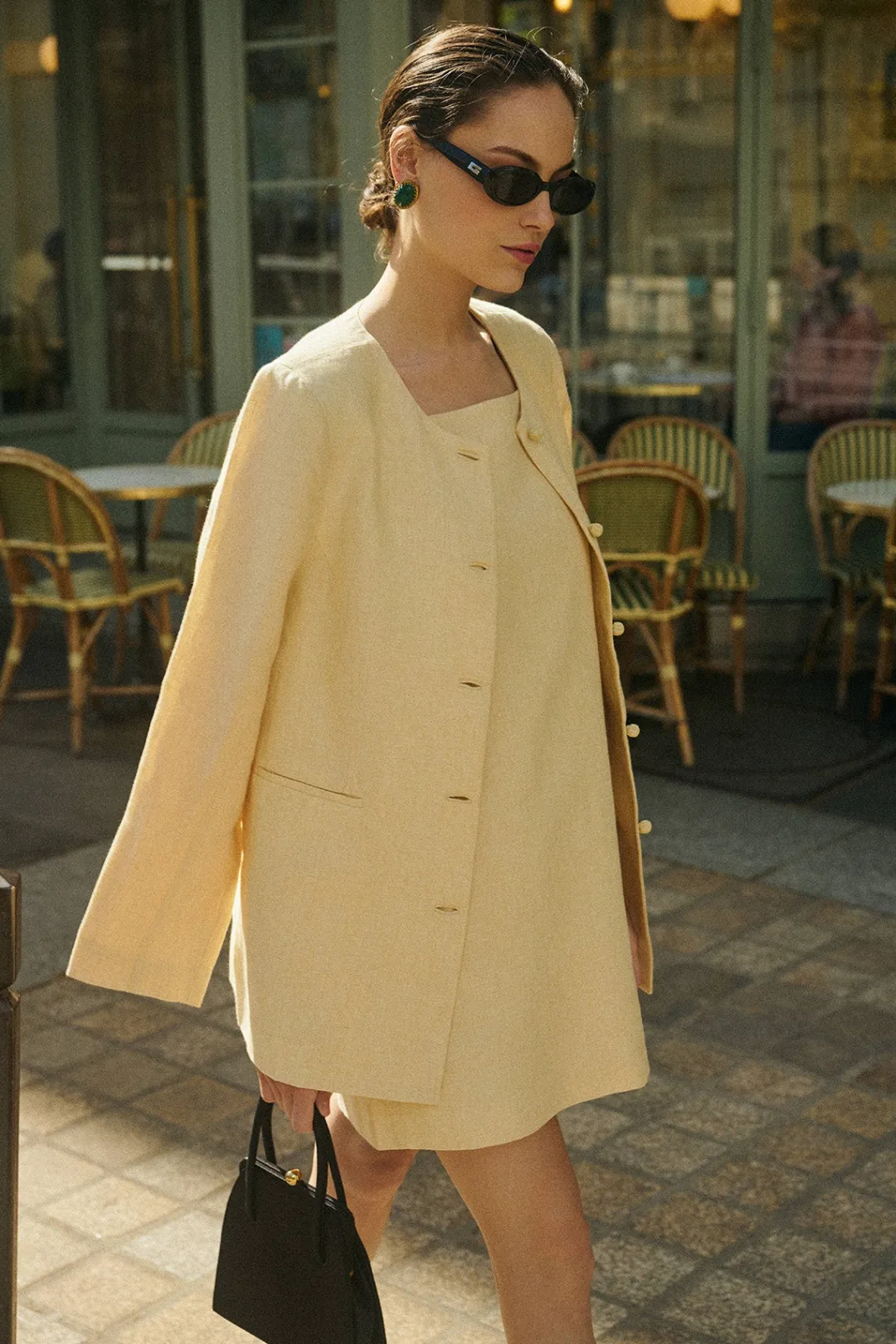 Cheap RIO SHIFT JACKET - DUSTY CITRON Coordinating Sets|Outerwear