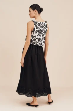 Cheap ROMEO TOP - NOIR BLOOM Coordinating Sets|Tops