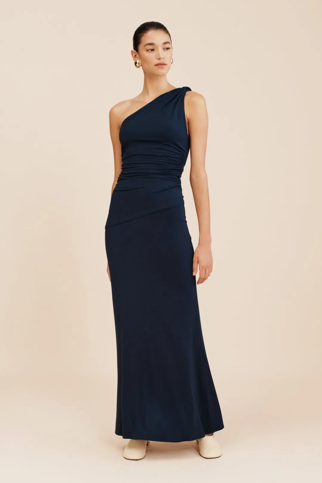New SASHA ONE SHOULDER TOP - ROYAL BLUE Knitwear|Tops