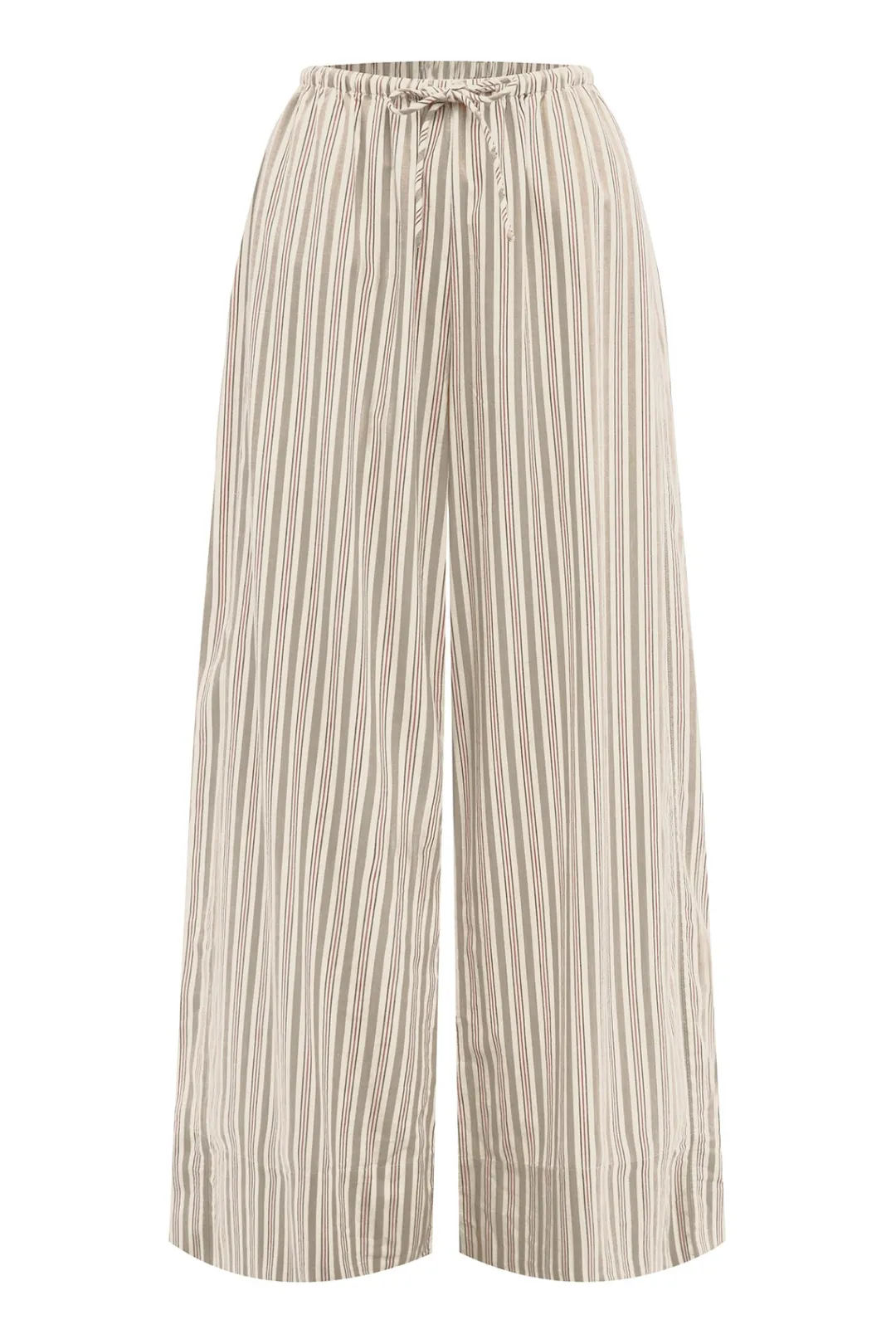 Best Sale VIVIAN PANT - BEIGE STRIPE Coordinating Sets|Trousers