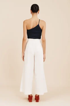 Shop WESLEY TROUSER - VINTAGE WHITE Trousers